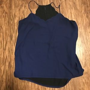 Express Reversible Downtown Cami- Navy and Black